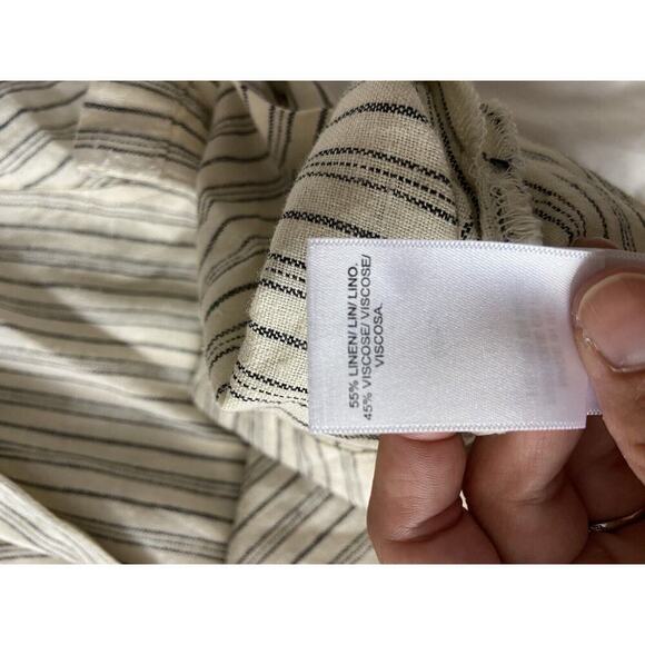 Lucky Brand Linen Blouse And Shorts 2 Piece Outfit NWT Size Small - Picture 12 of 12